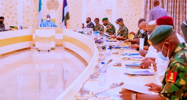 2023: I’ll Not Exit Government As A Failure, Says Buhari …As He Meets With Service Chiefs