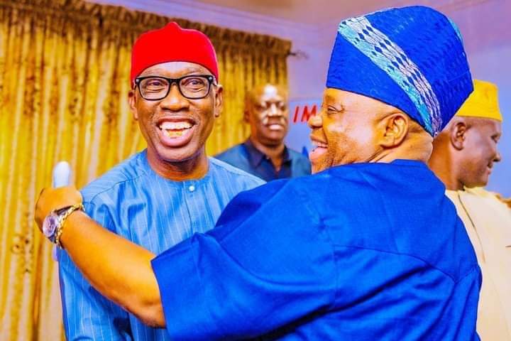 Osun 2022: Okowa congratulates Adeleke on his election