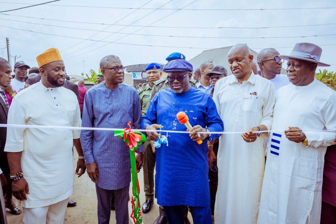 LGs Now Responsive To People’s Needs – Oborevwori … As He Commissions Projects Executed By Warri South, Sapele Local Governments