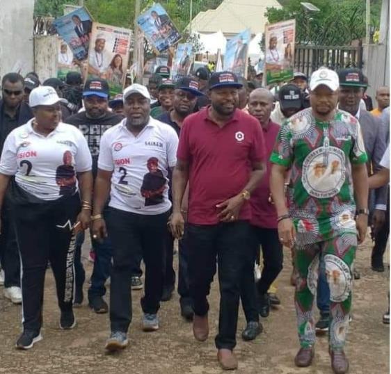 Obior Stood Still For Emma Chinye As PDP Flags Off Aniocha North LG Election Campaigns