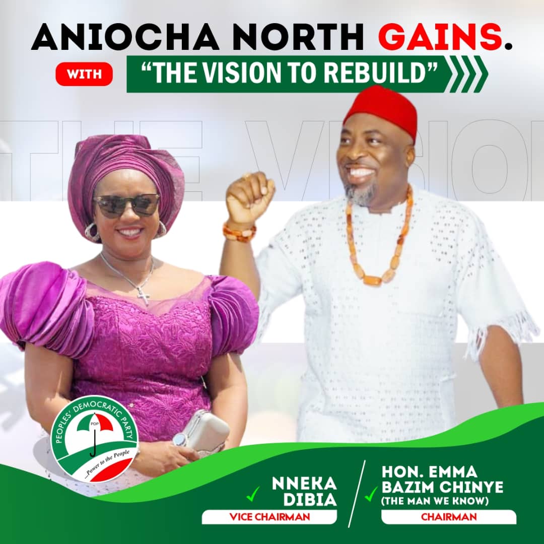 Why Emma Chinye Anchors On Good Governance In His G.A.I.N.S Blueprint To Advance Aniocha North