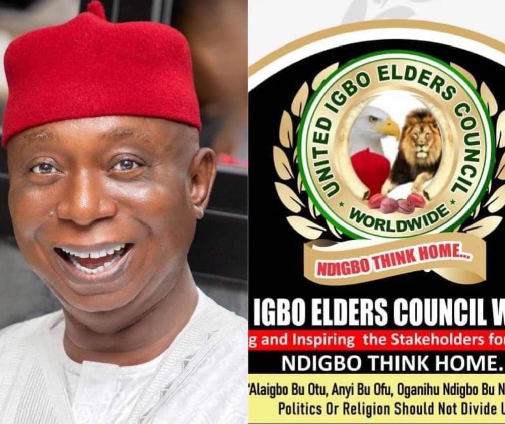 IGBO ELDERS COUNCIL BACK CREATION OF ANIOMA STATE