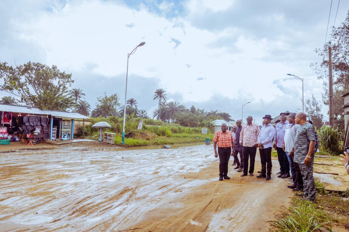 DTSG To Reconstruct Okirighwre-Benin Road, As State Commissioner For Works Inspects Road