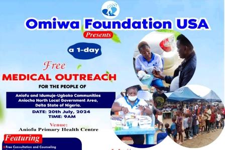 Free Medical Services: Aniocha North Communities Celebrate OMIWA Foundation 