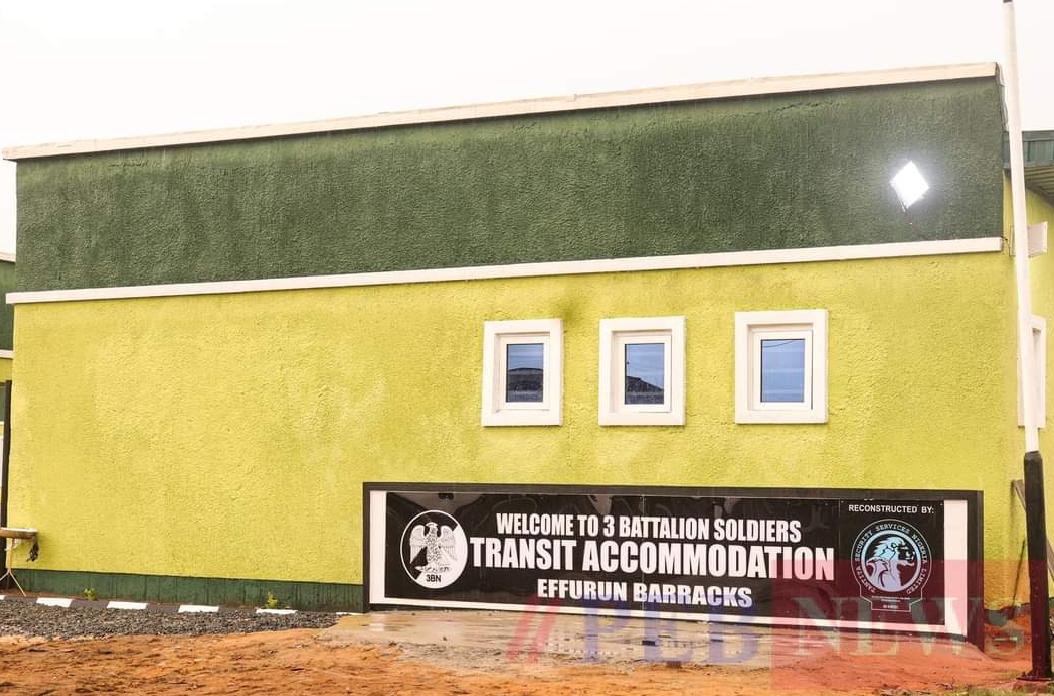 Tantita Provides Nigerian Army With Soldiers’ Transit Accommodation