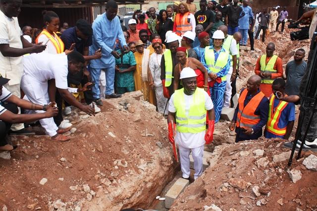 ANLG Commerce Re-Construction of Afor Ultra-Modern Market Issele-Uku, As Council Chairman, Chinye Performs Ground Breaking Ceremony