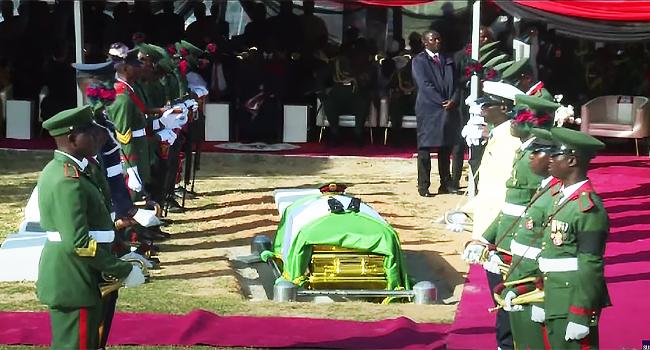 Late COAS Lagbaja Buried Amid Grief, Tributes