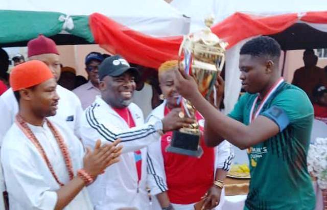 Chinye Unites Aniocha North, As Issele-Asagba Lifts Chairman’s Football Cup