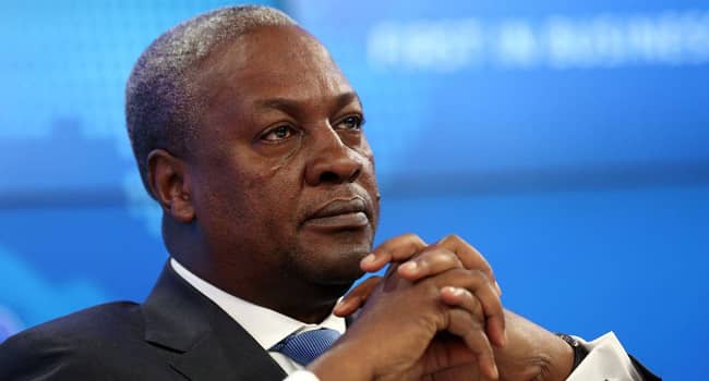 Ghana Opposition Leader Mahama Officially Wins Election