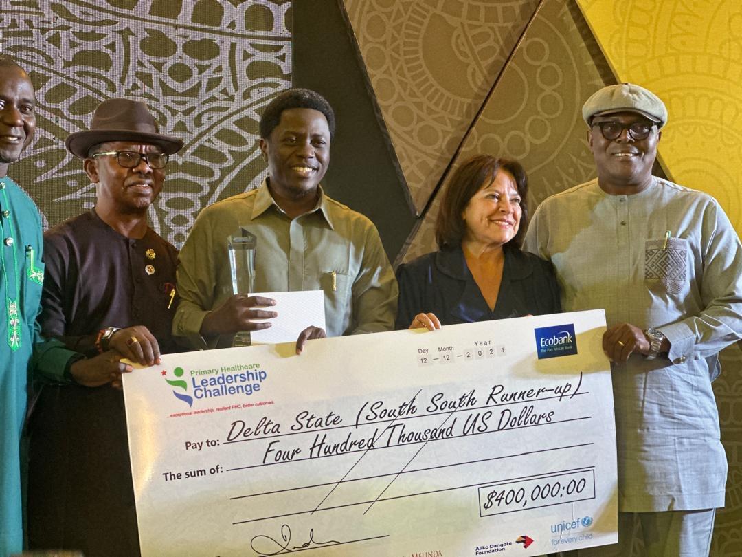 Delta State Wins $400,000 Bill & Melinda Gates PHC Award