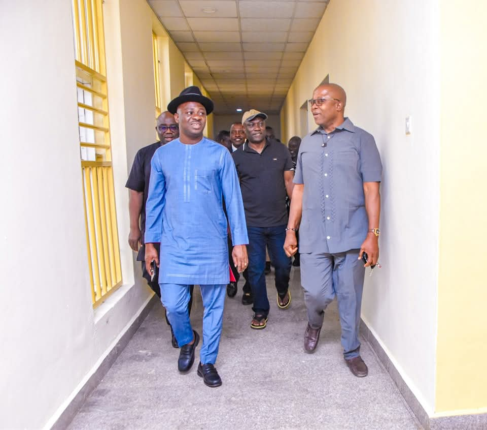 Delta Speaker, Guwor Inspects Rehabilitation Work At Assembly’s Administrative Building, Restates Resolve For Staff Welfare