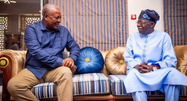 You Can Count On Nigeria’s Support, Tinubu Tells Ghana’s New President