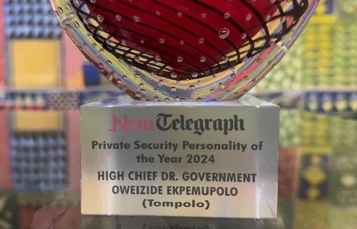 Tompolo Named Private Security Personality Of The Year At New Telegraph Newspaper Award/Dinner Night