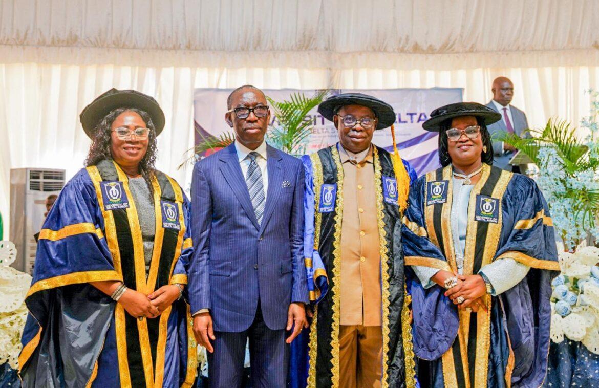 Oborevwori Seeks Redesign Of School Curriculum To Make Graduates Job, Wealth Creators …As He Attends UNIDEL, Agbor 4th Founder’s Day Celebration 