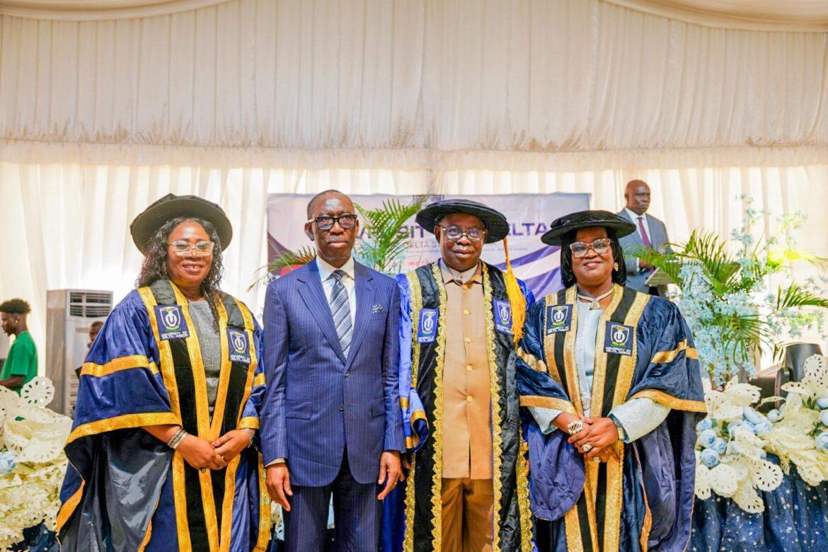 Oborevwori Seeks Redesign Of School Curriculum To Make Graduates Job, Wealth Creators …As He Attends UNIDEL, Agbor 4th Founder’s Day Celebration