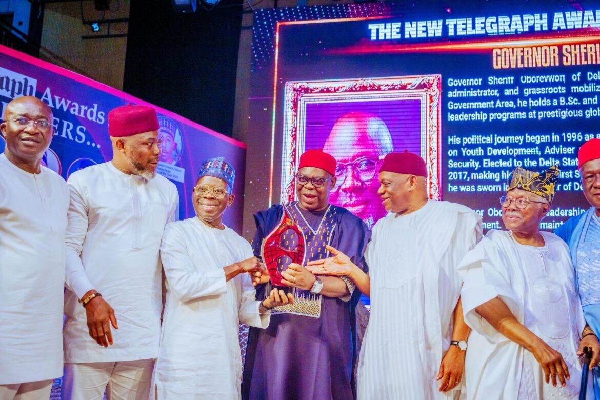 Oborevwori Emerges New Telegraph Governor (Infrastructure) Of The Year