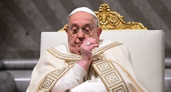 Critically ill Pope Francis Responding To Treatment, Had A Good Night Rest, Says Vatican