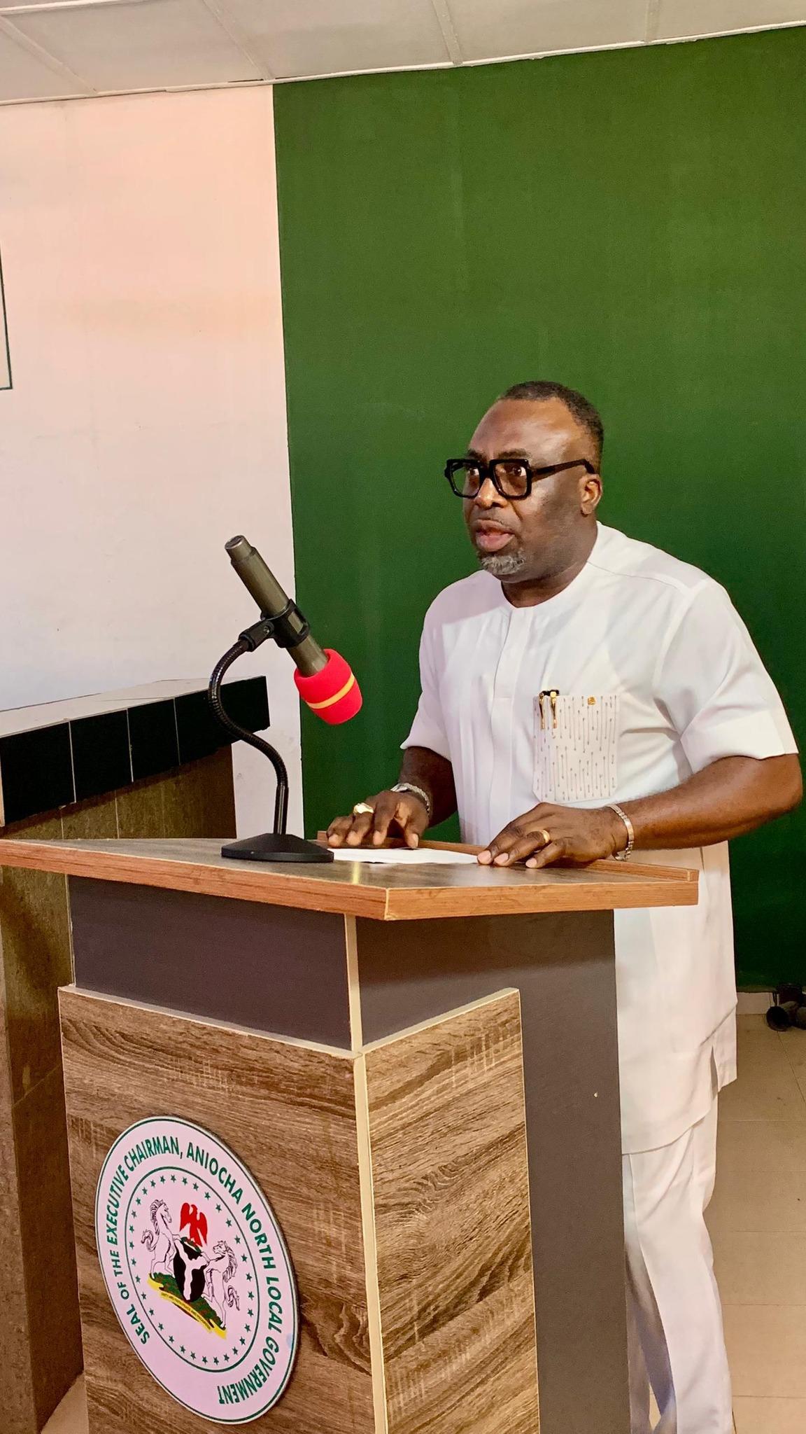 Aniocha North Council Boss Presents N7.7 Billion Draft Estimate for 2025